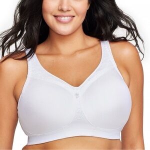 Glamorise MagicLift seamless everyday wireless bra Size 50F, 50DDD